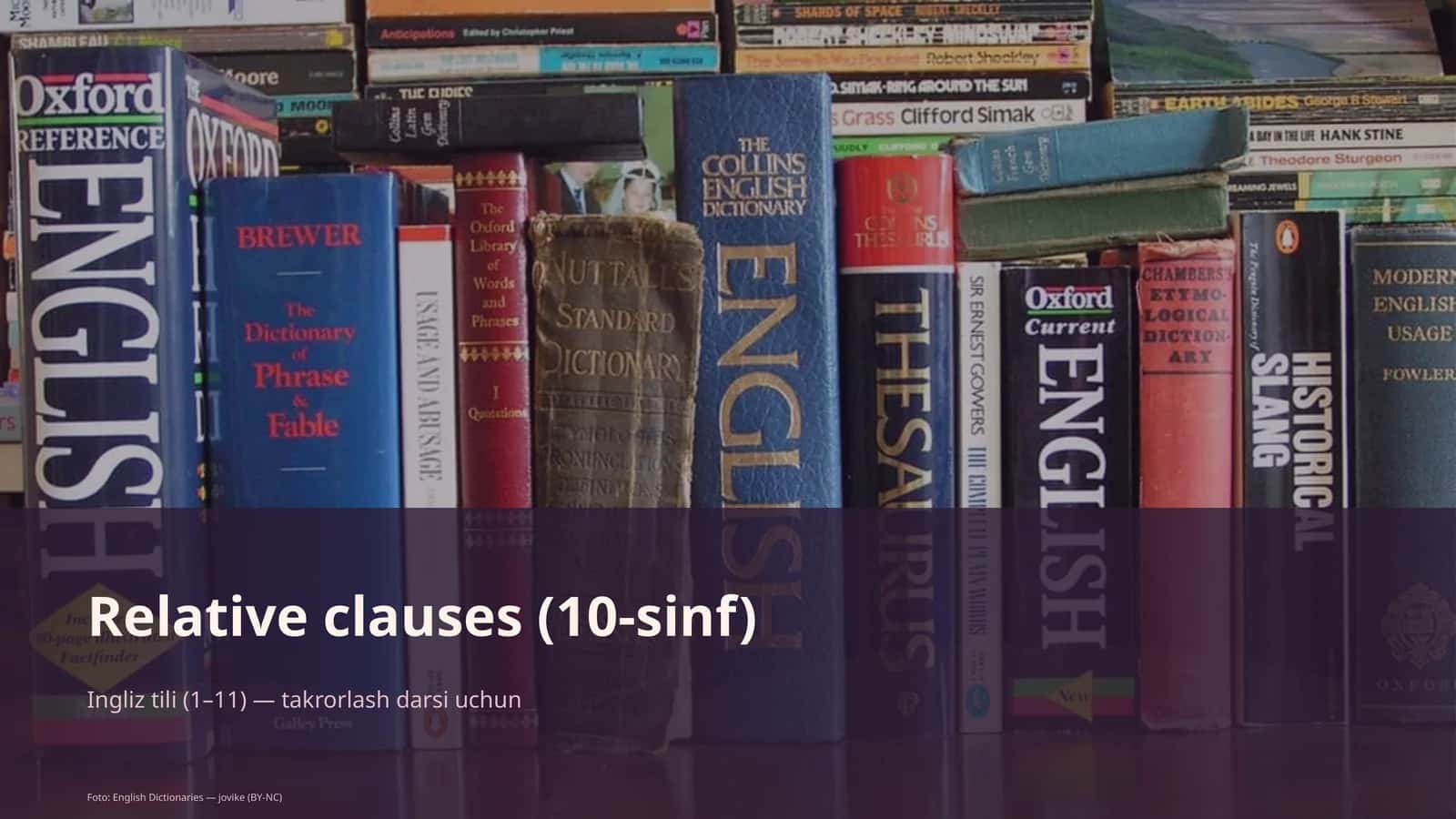 Relative clauses (10-sinf) 1
