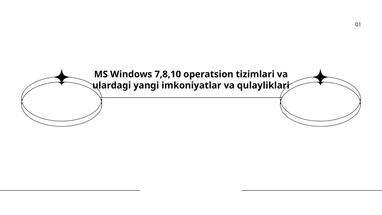 Microsoft Windows 7,8,10 operatsion tizimlari 1
