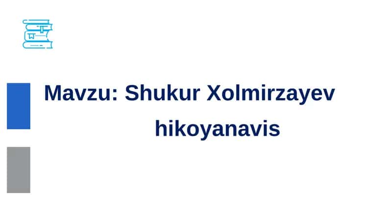 SHUKUR XOLMIRZAYEV 1