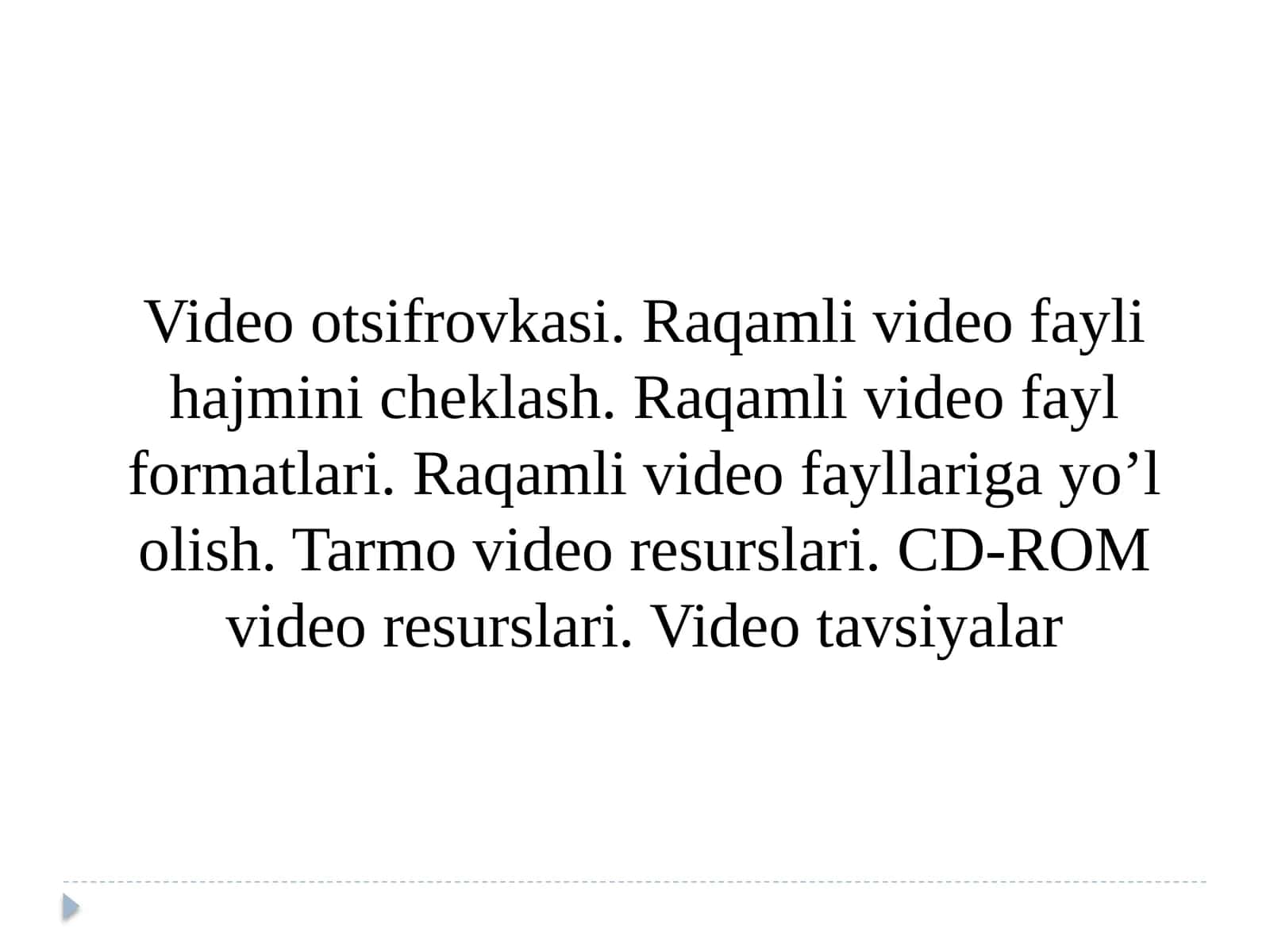 Videootsifrovkasi 1