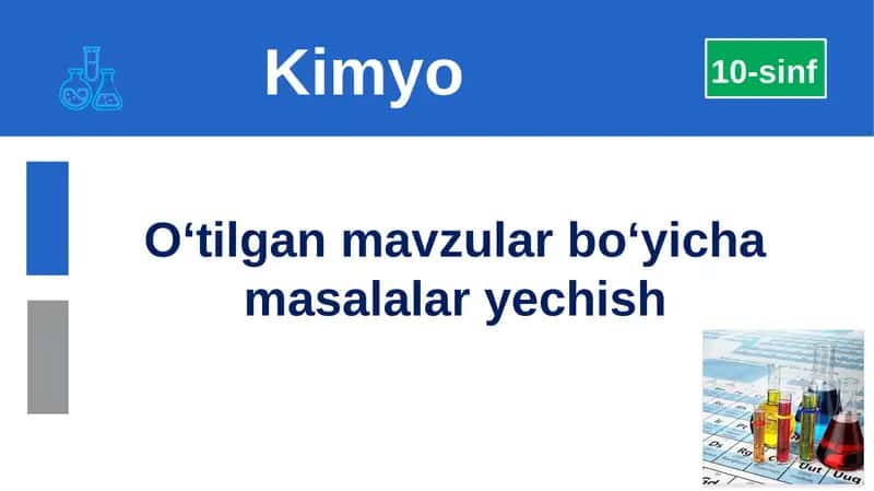 Aminokislotalarning kimyoviy xossalari 1