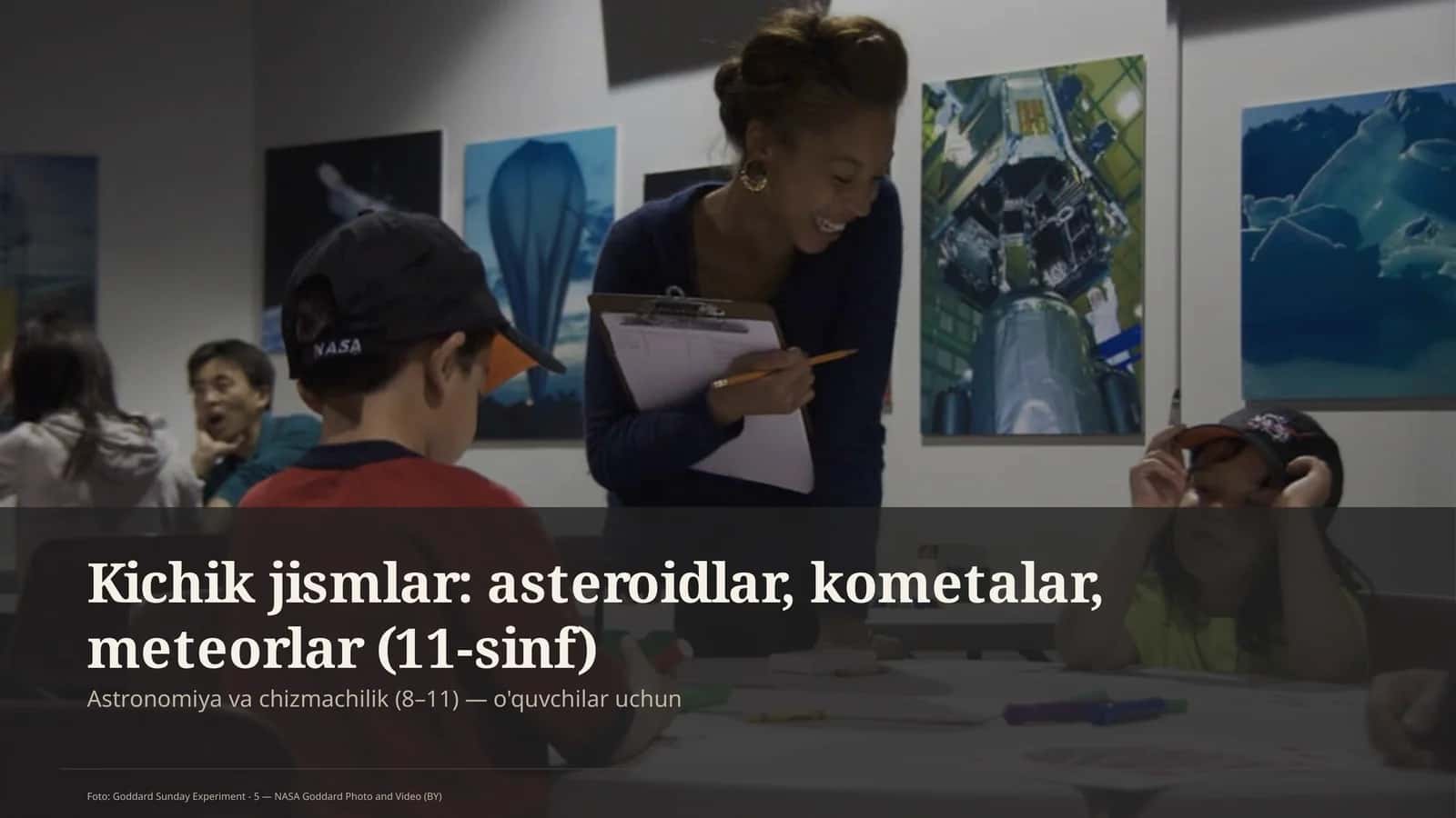 Kichik jismlar: asteroidlar, kometalar, meteorlar (11-sinf) 1