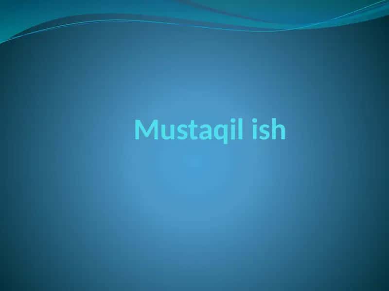 Zarb To'lqini 1