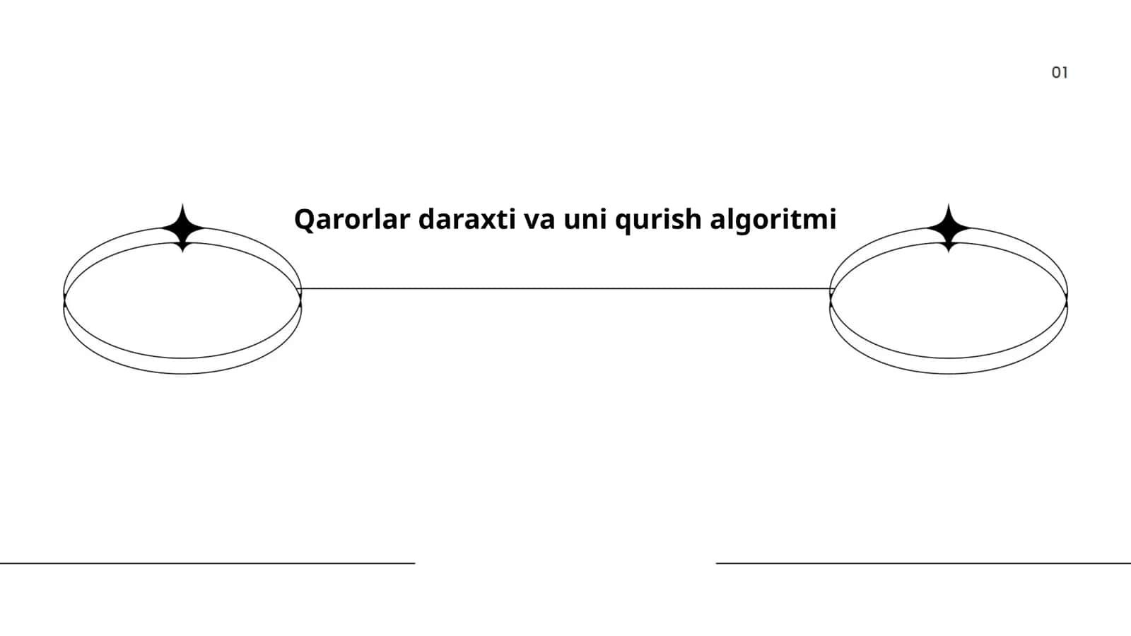 Qarorlar daraxti va uni qurish algoritmi 1