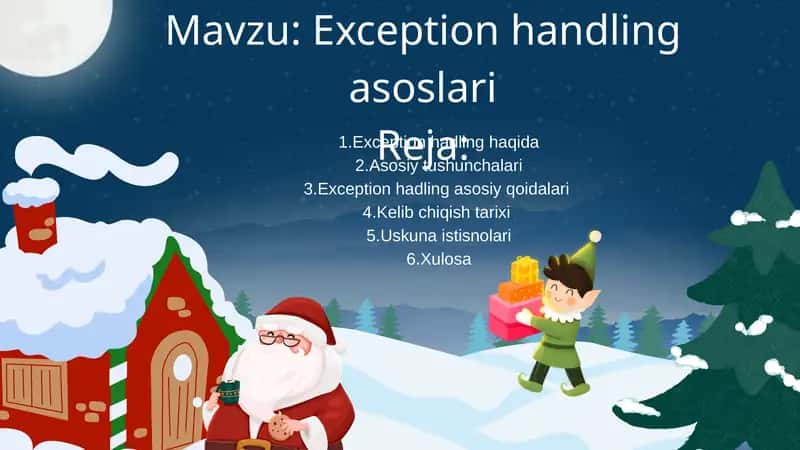 Exception handling asoslari 1