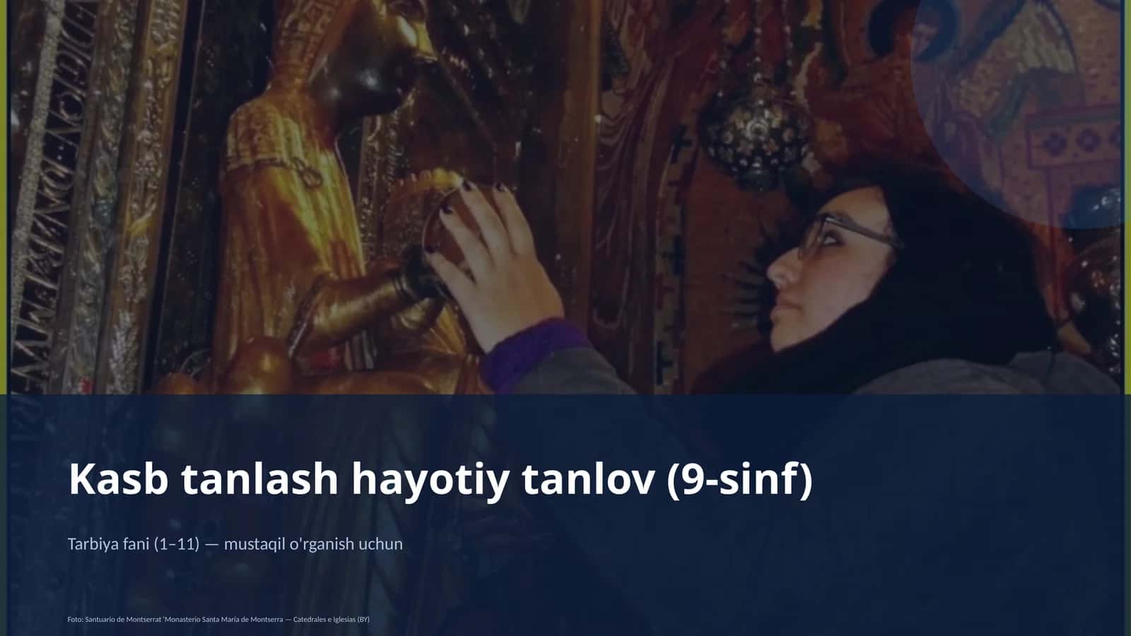 Kasb tanlash hayotiy tanlov (9-sinf) 1