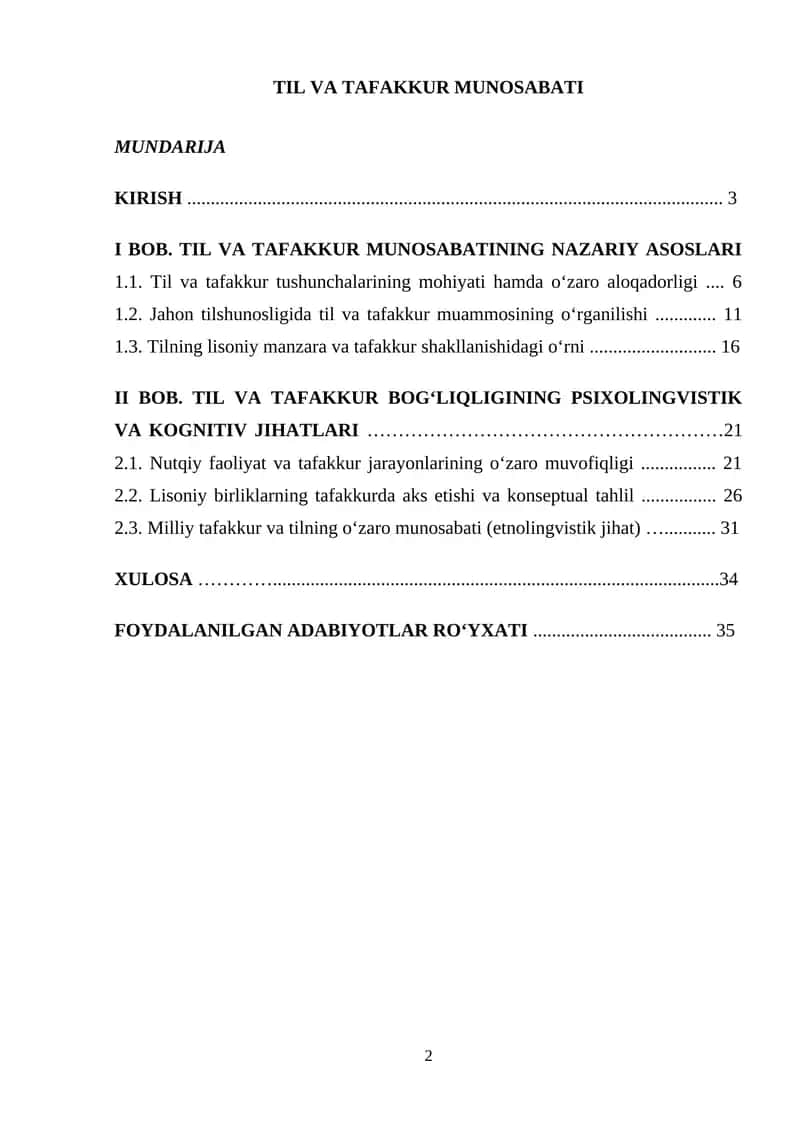 Til va tafakkur 1