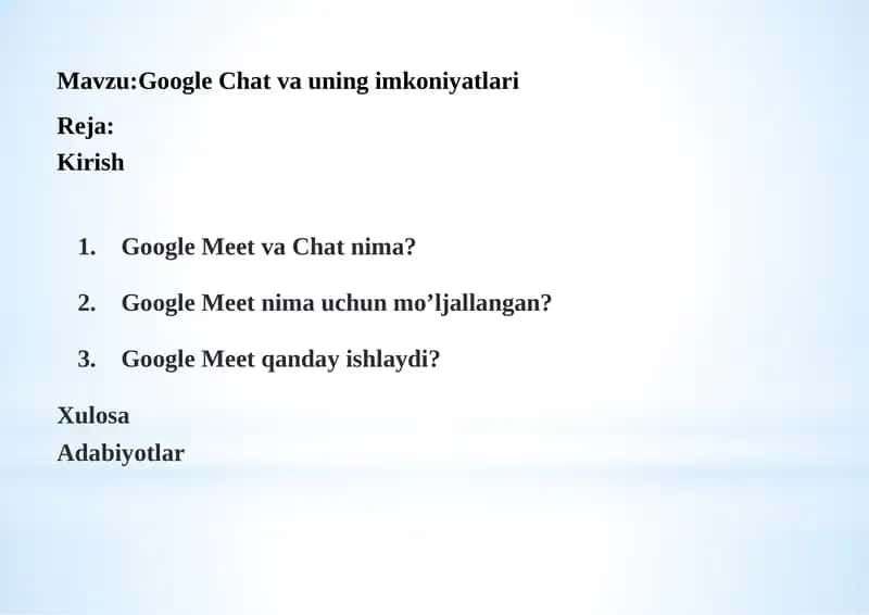 Google Chat 1