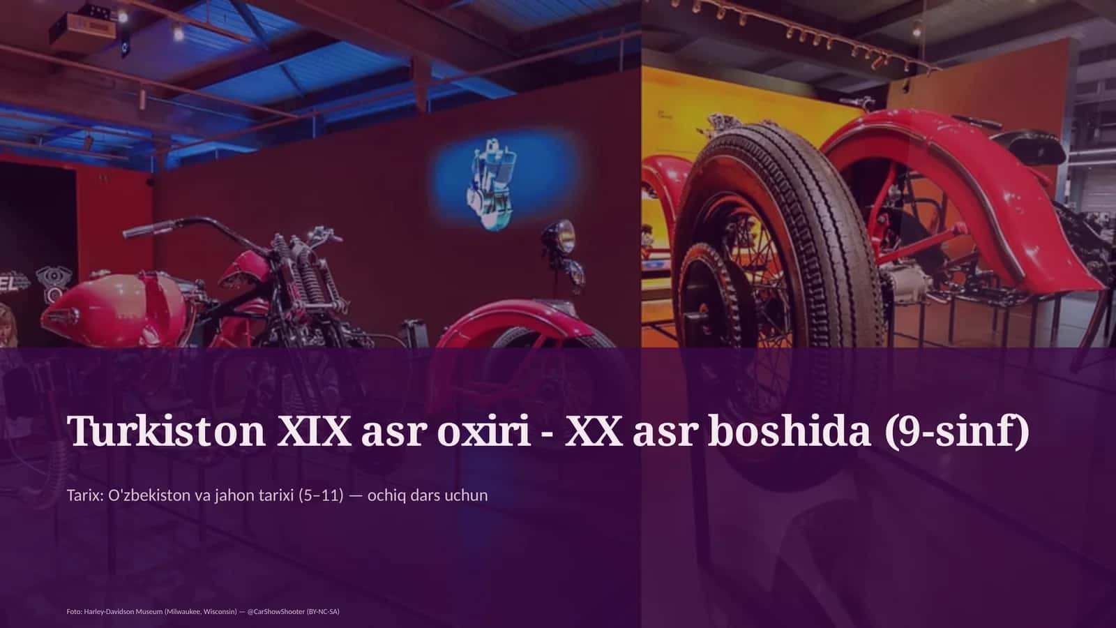 Turkiston XIX asr oxiri - XX asr boshida (9-sinf) 1