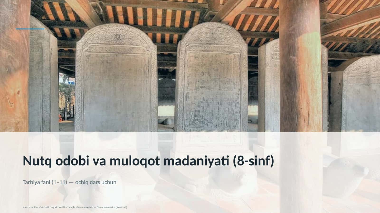 Nutq odobi va muloqot madaniyati (8-sinf) 1