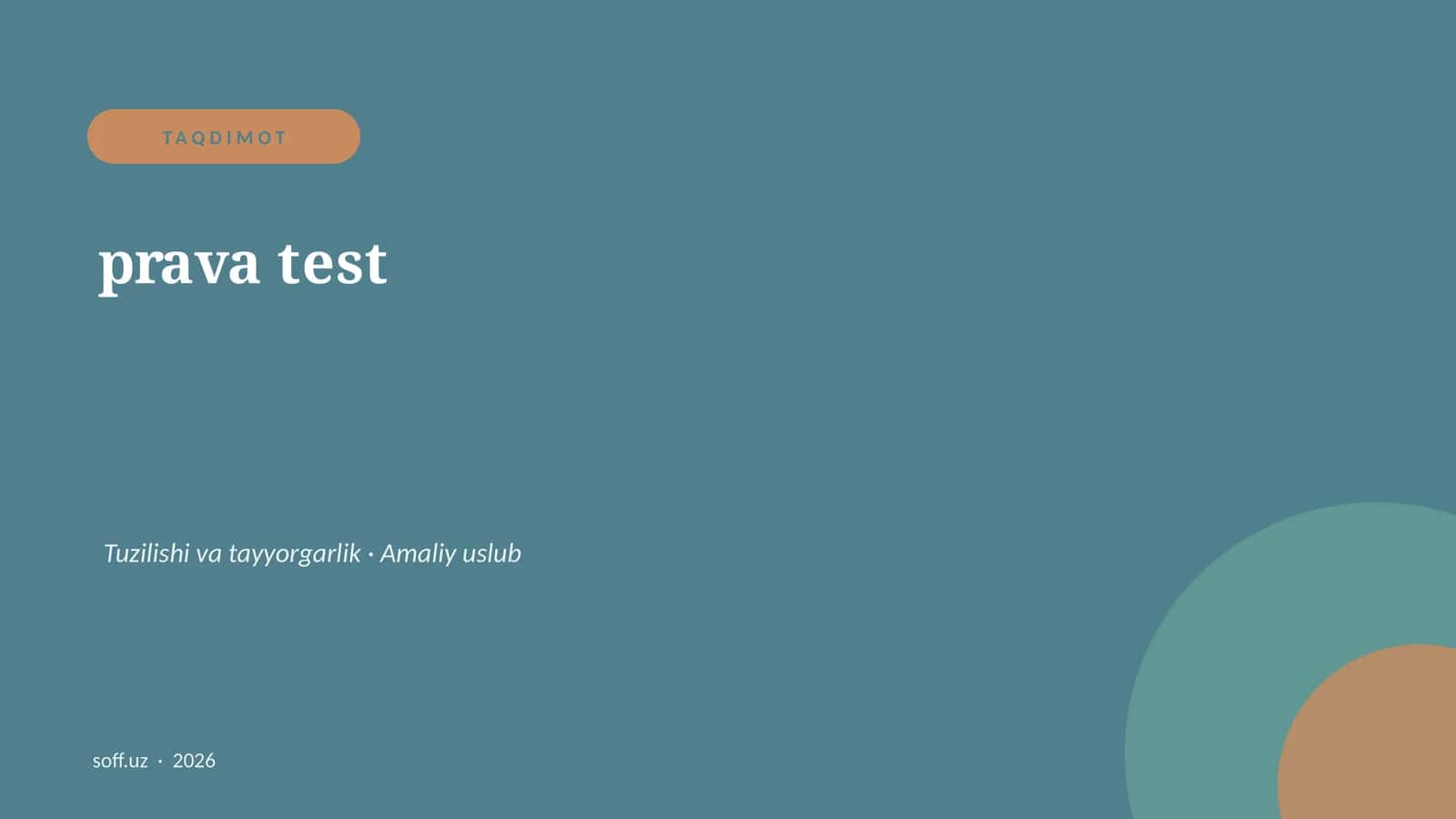 prava test 1
