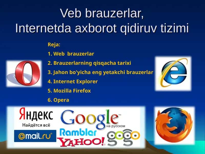 Web brauzerlar 1