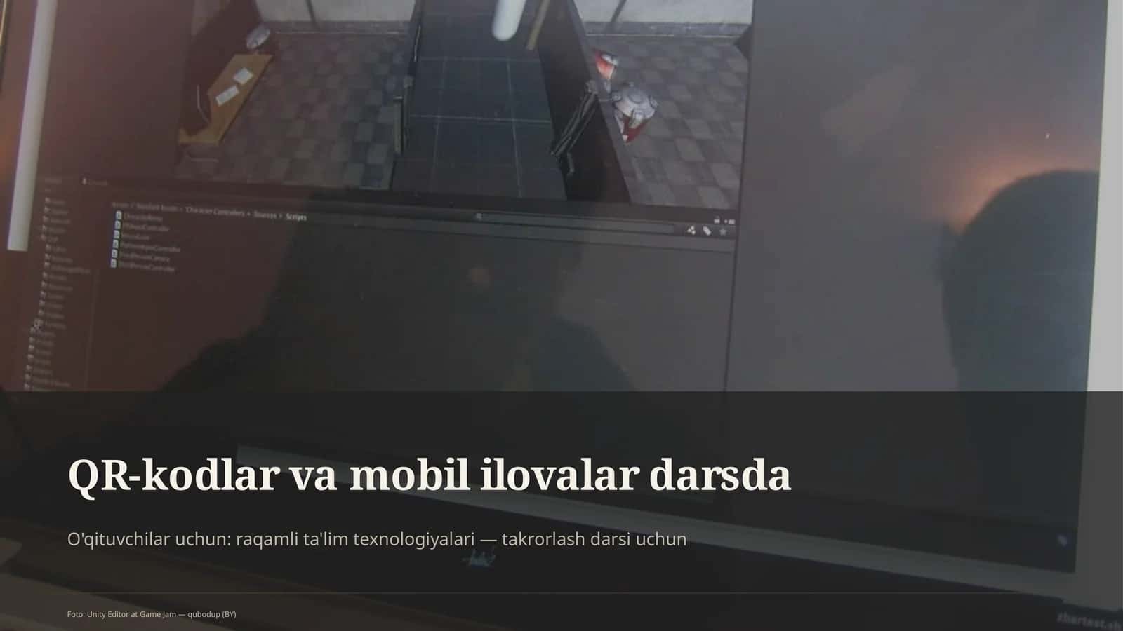 QR-kodlar va mobil ilovalar darsda 1