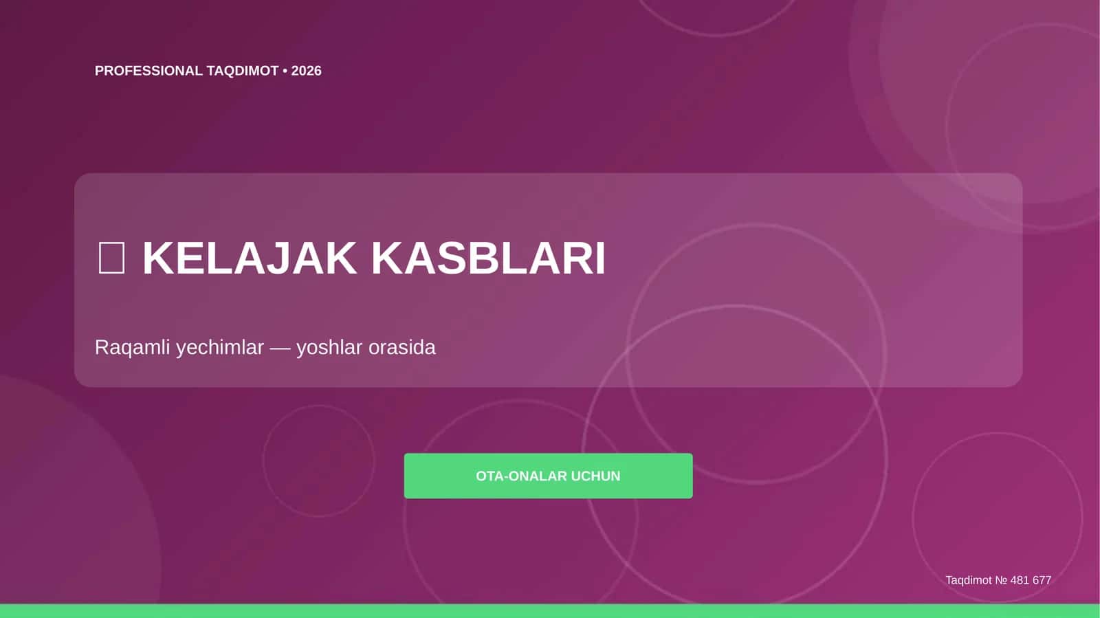 Professional Taqdimot 2026 1