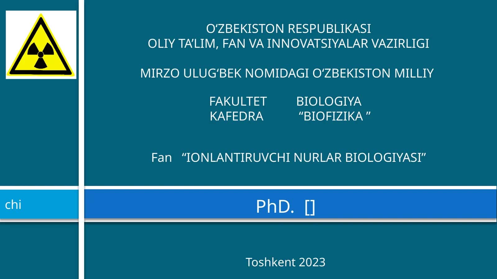 Radiatsion kanserogenez 1
