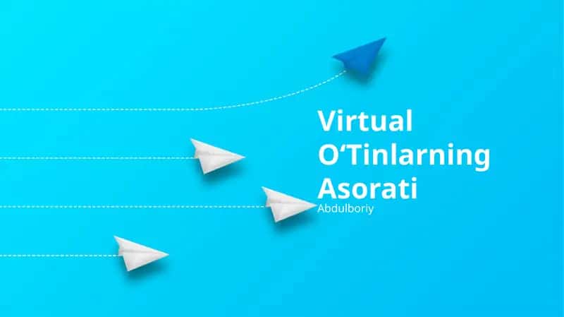 Virtual OʻTinlarning Asorati 1