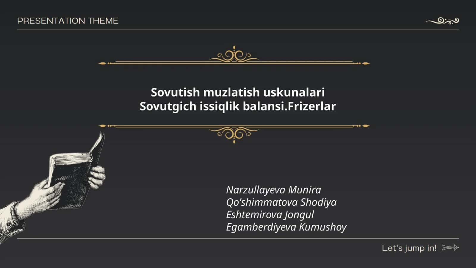 Sovutish muzlatish uskunalari 1