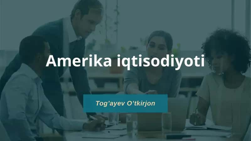 Amerika iqtisodiyoti 1
