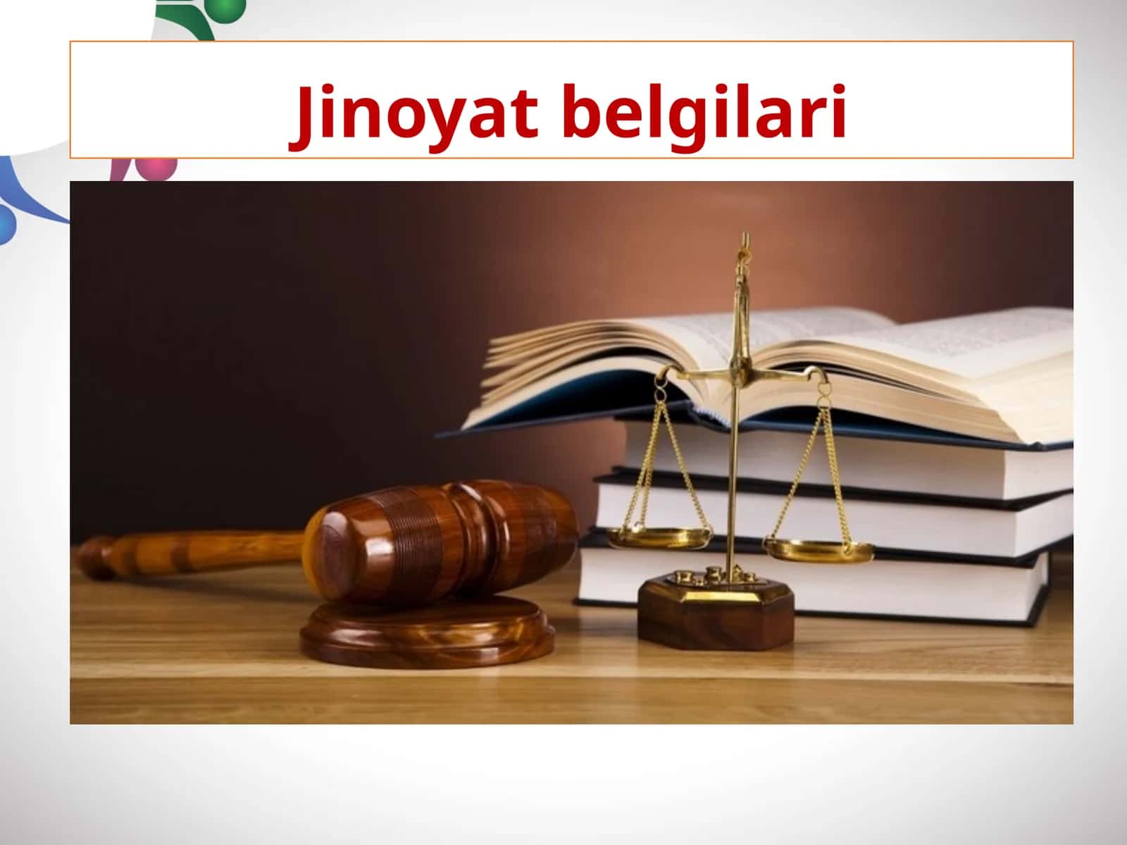 Jinoyat belgilari 1