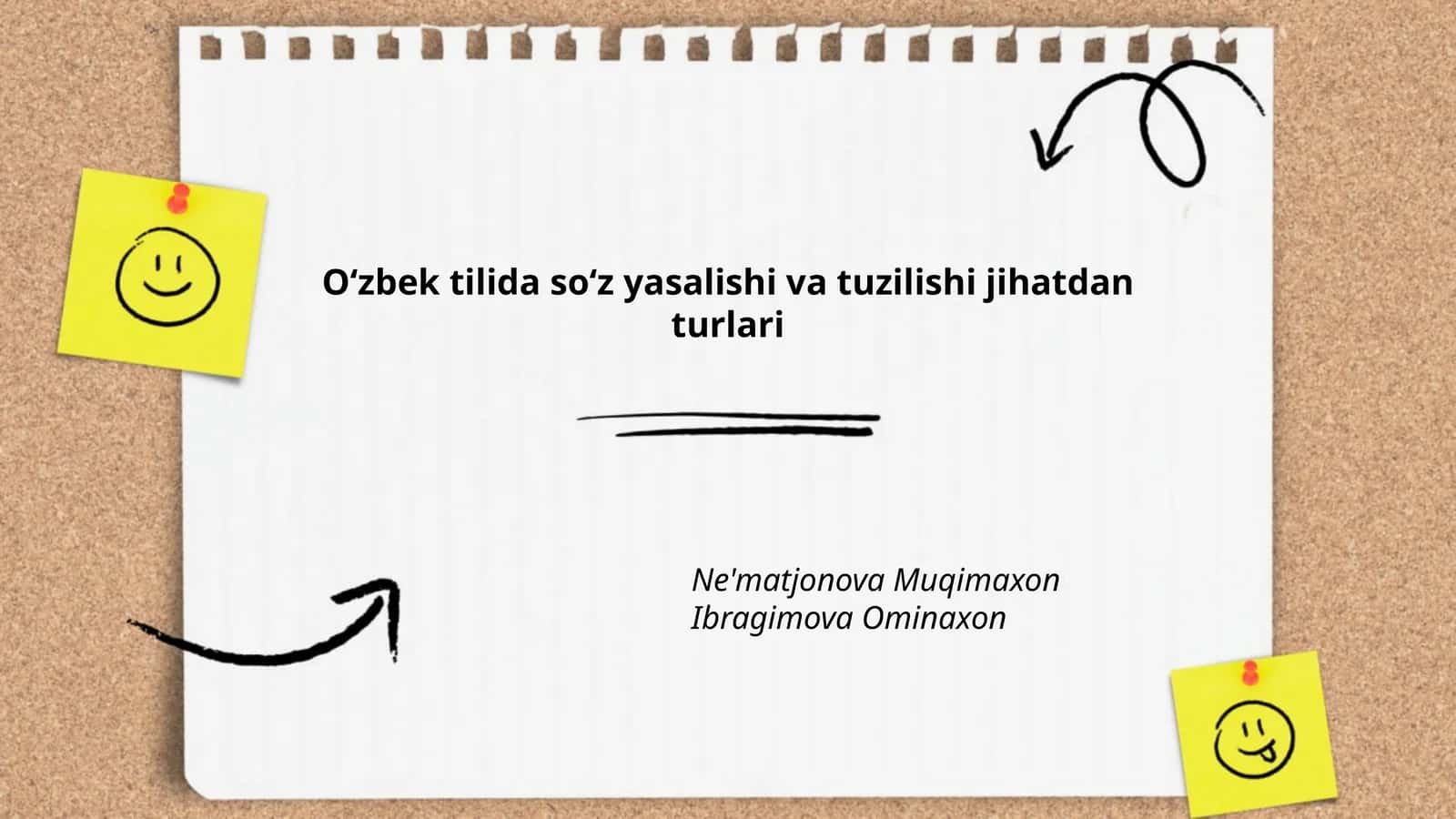 Oddiy soʻzlar 1