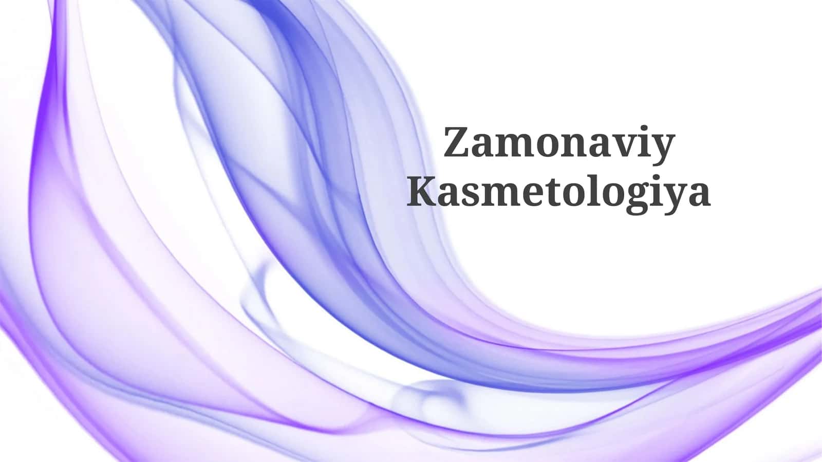 ZamonaviyKasmetologiya 1