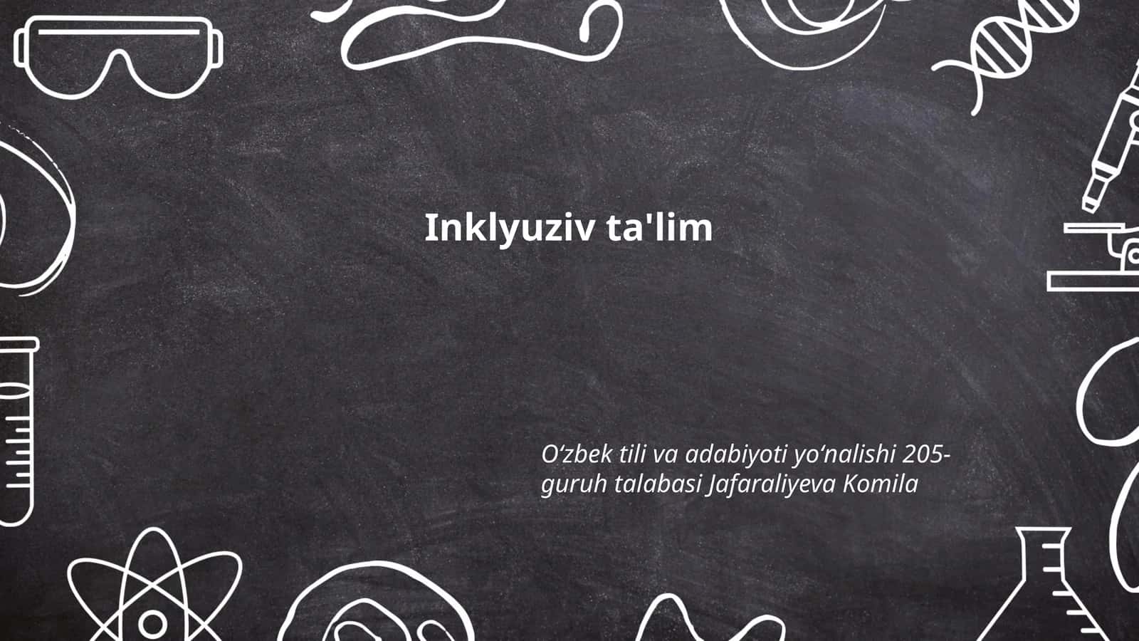 Inklyuziv ta'lim 1