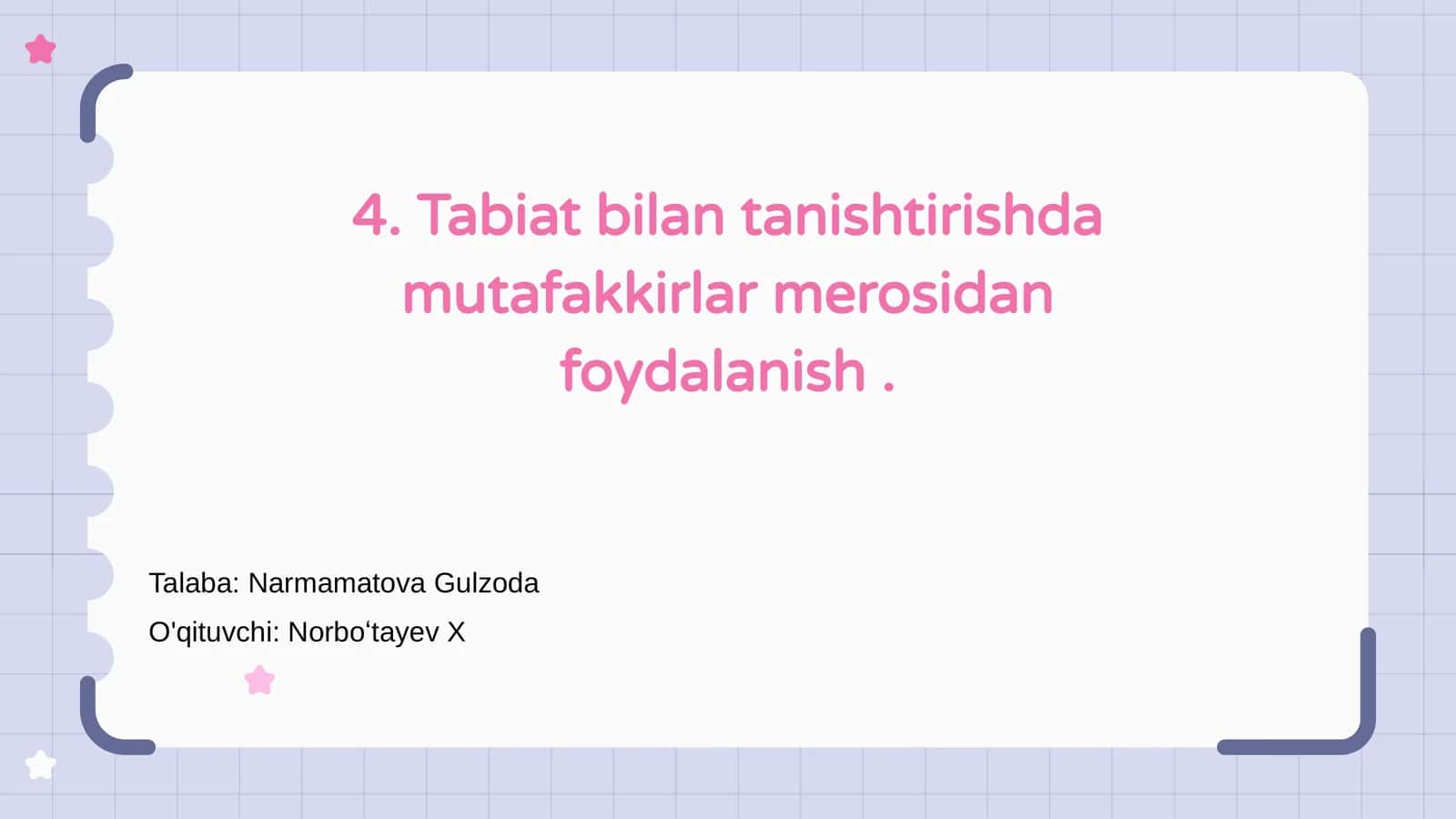 Tabiat va tafakkur 1