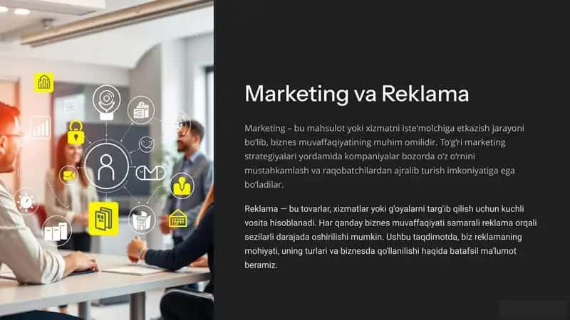 Marketing va Reklama 1