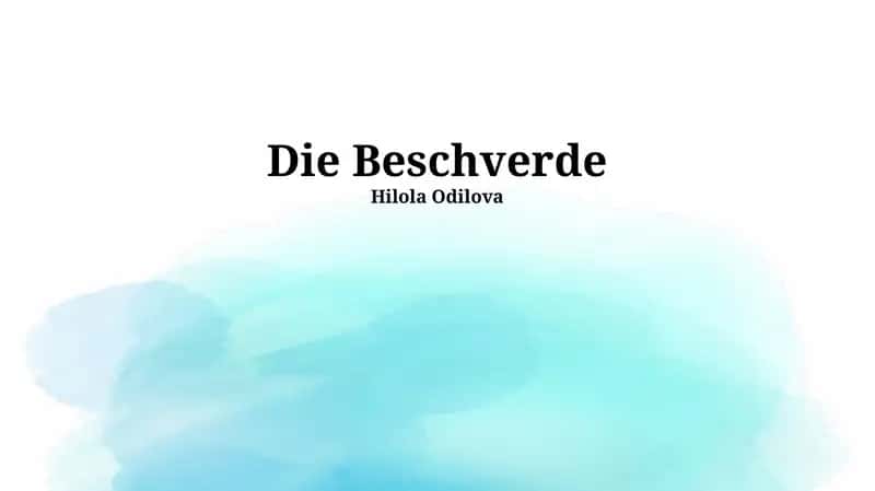Die Beschverde 1