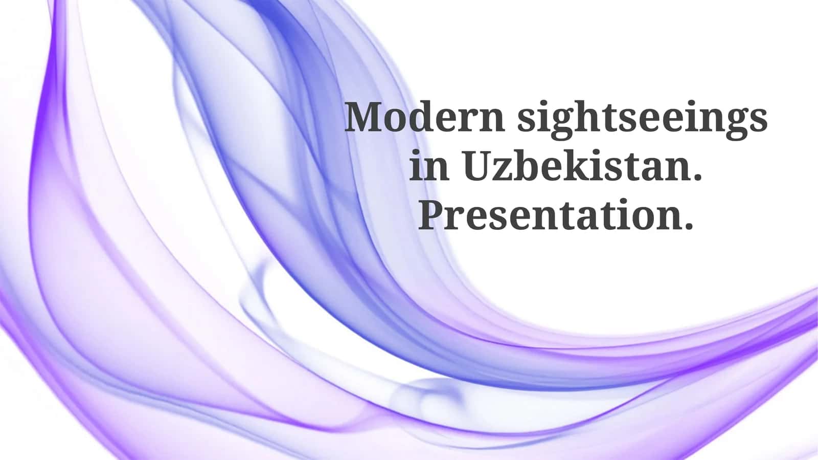 Modernsightseeingsin Uzbekistan 1