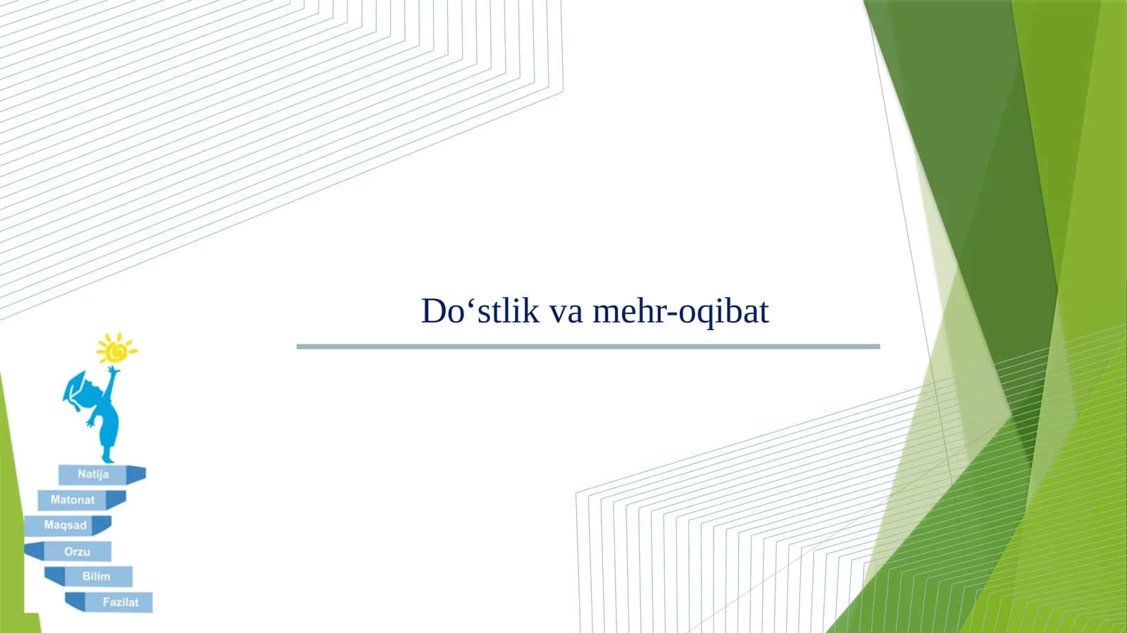 Do‘stlikvamehr-oqibat 1