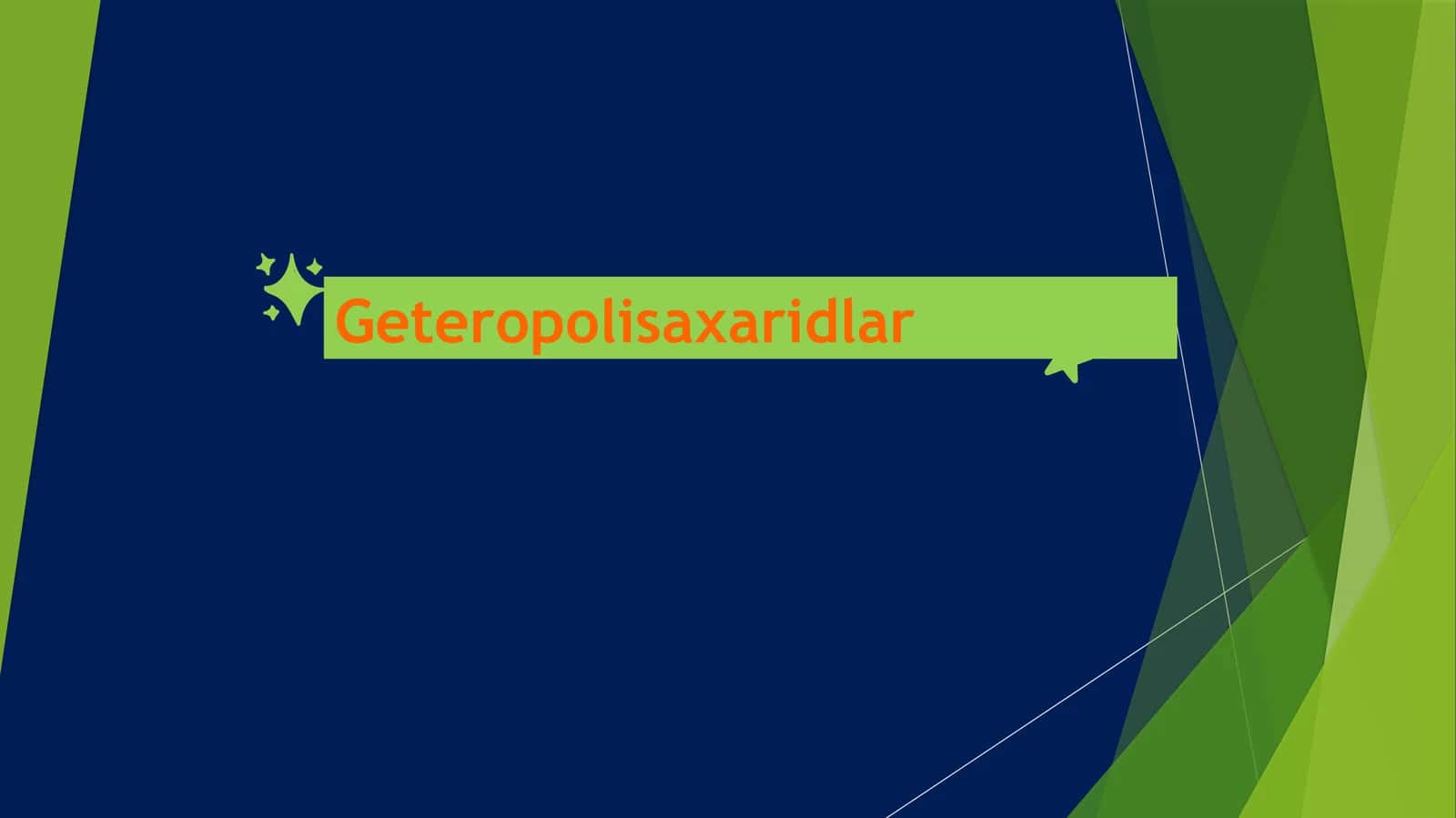 Geteropolisaxaridlar 1