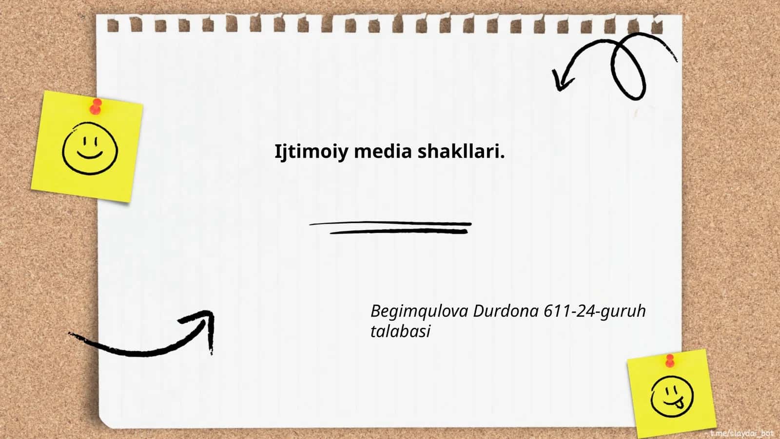 Ijtimoiy media shakllari 1