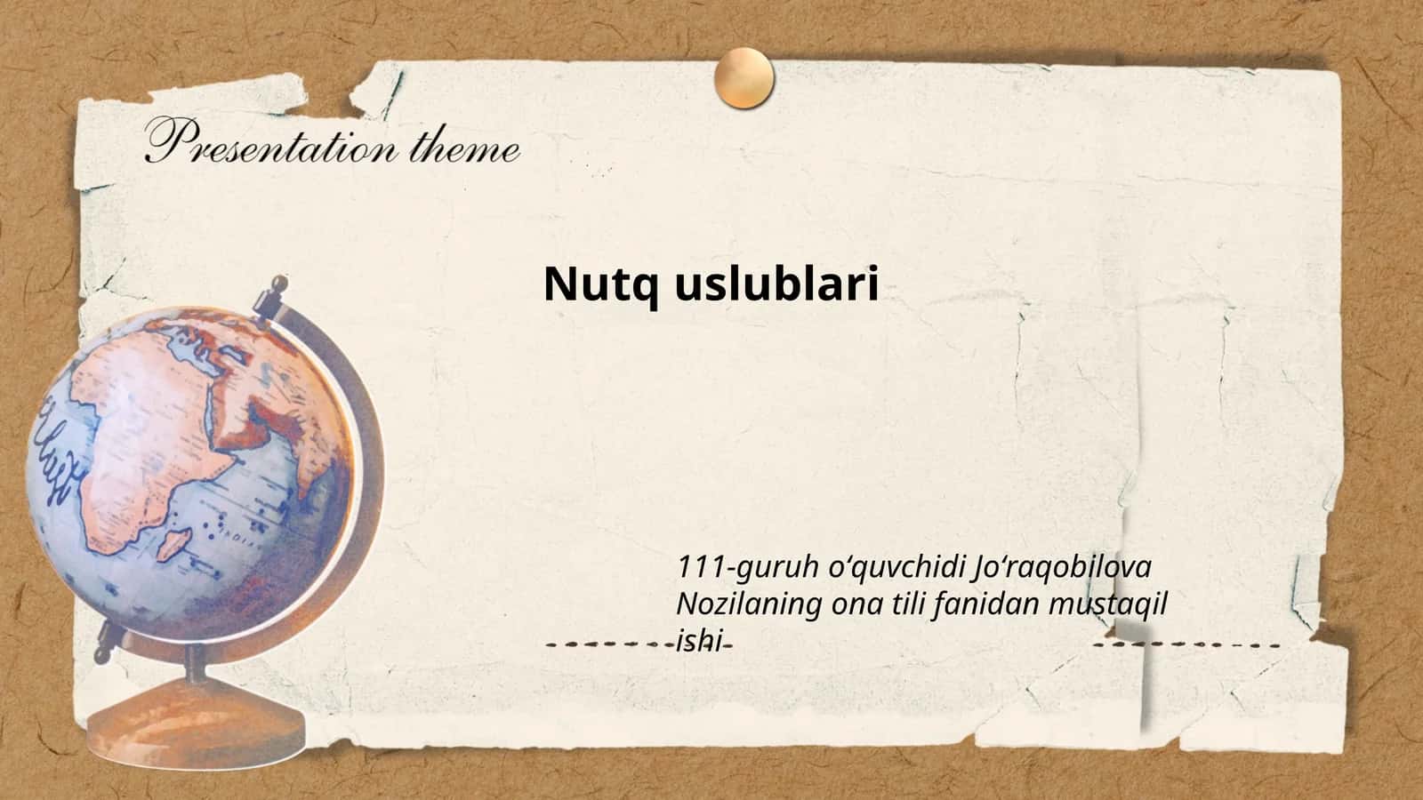 Nutq uslublari 1