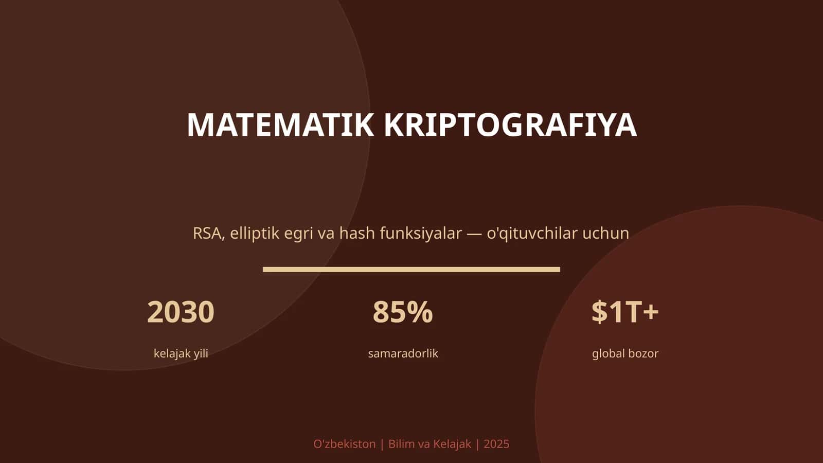 MATMATIK KRIPTOGRAFIYA 1