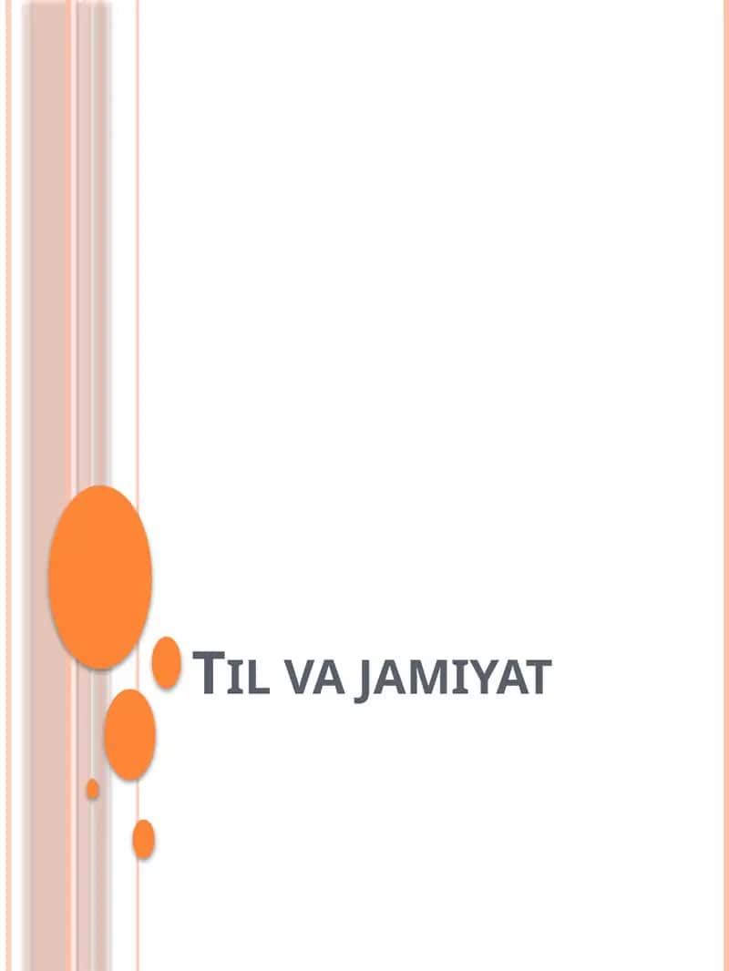 Til va jamiyat 1