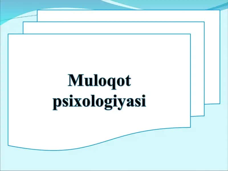 MULOQOT 1