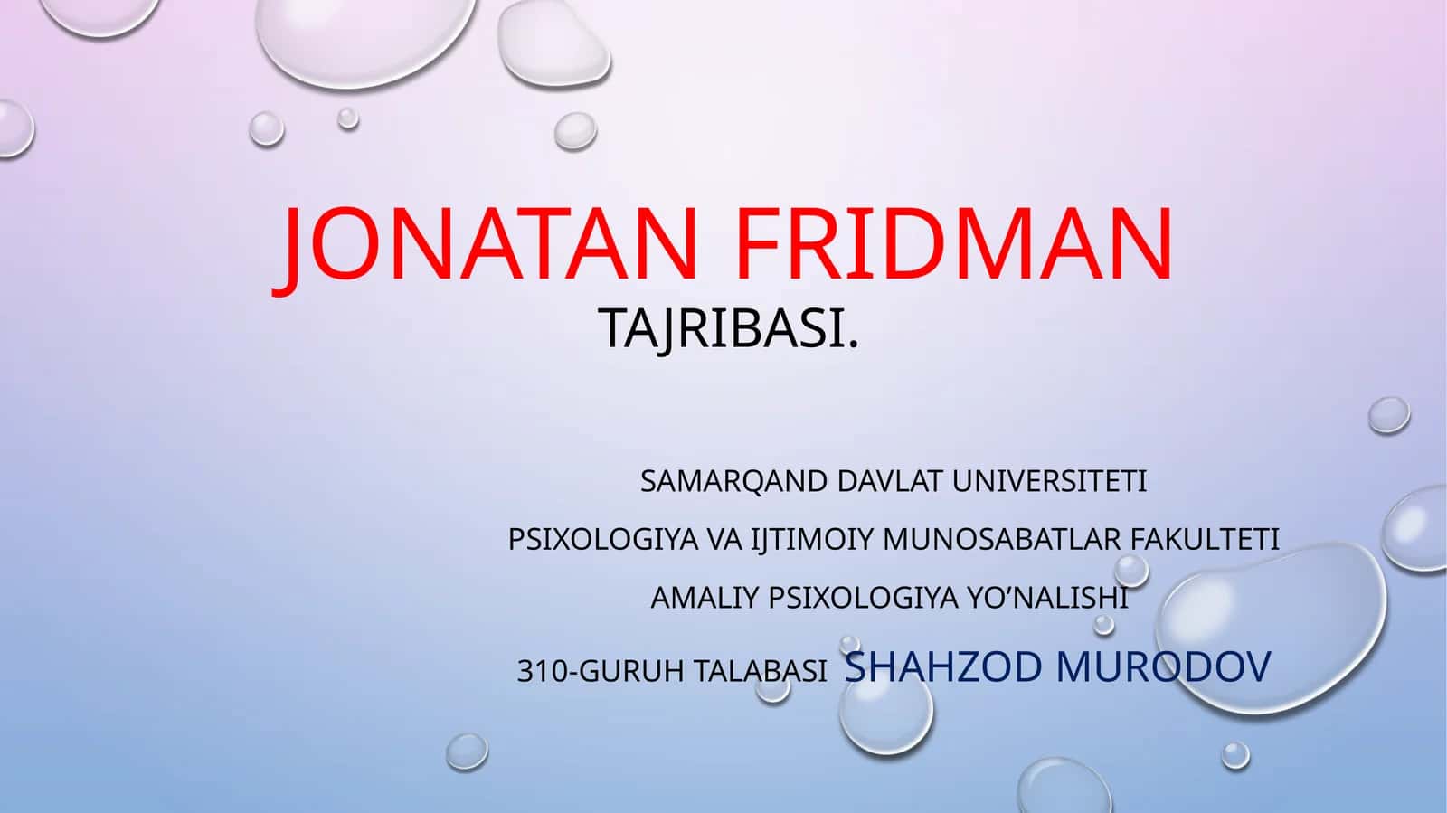 JONATAN FRIDMAN 1