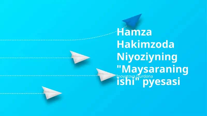 Maysaraning ishi 1