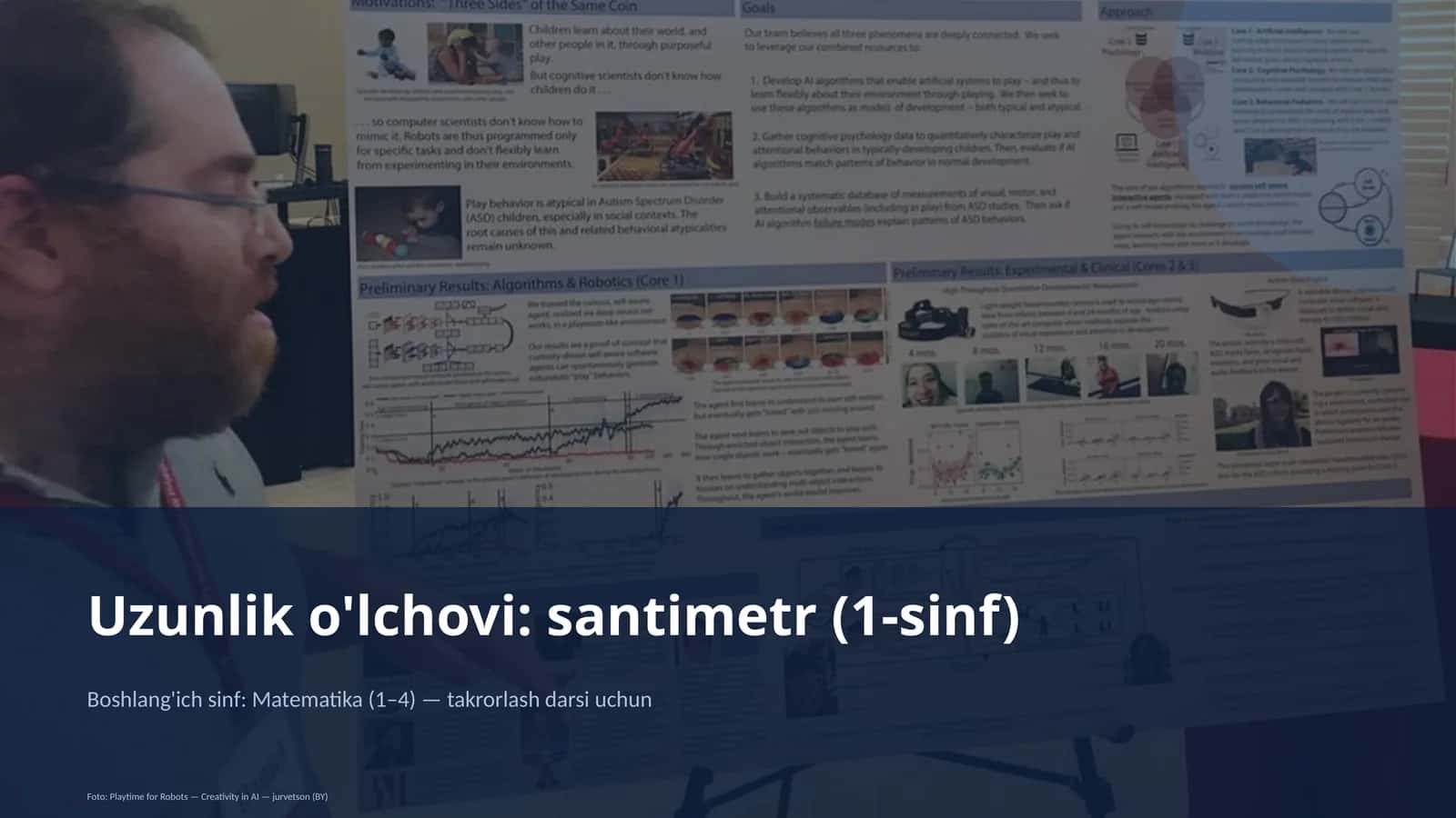 Uzunlik o'lchovi: santimetr 1