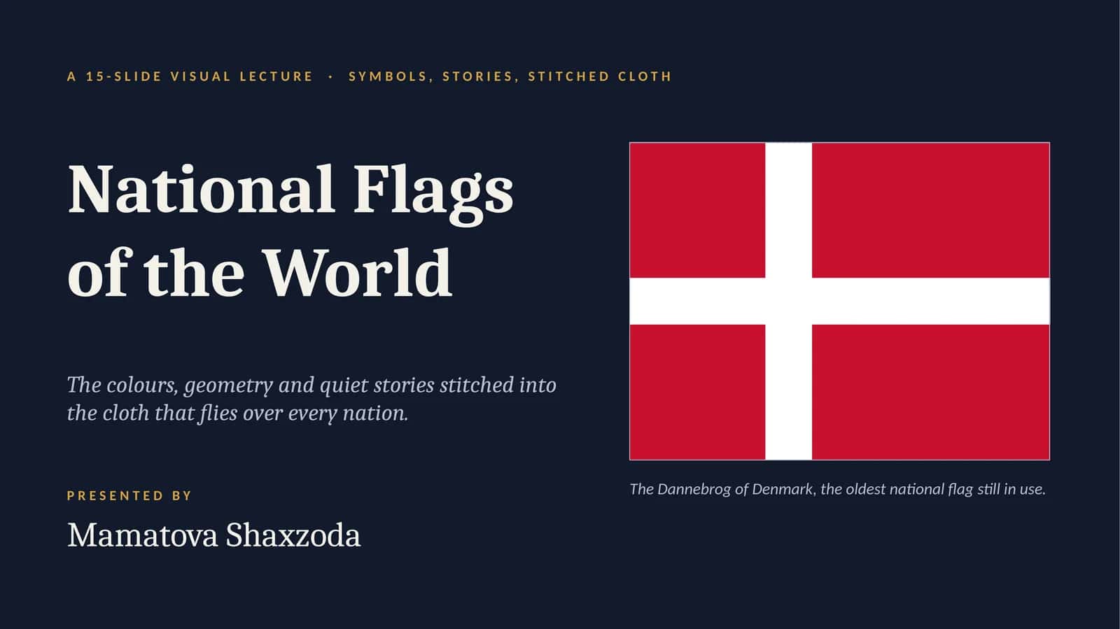 National Flags of the World 1