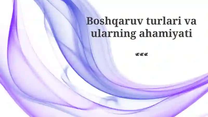 Inson Resurslarini Boshqarish
