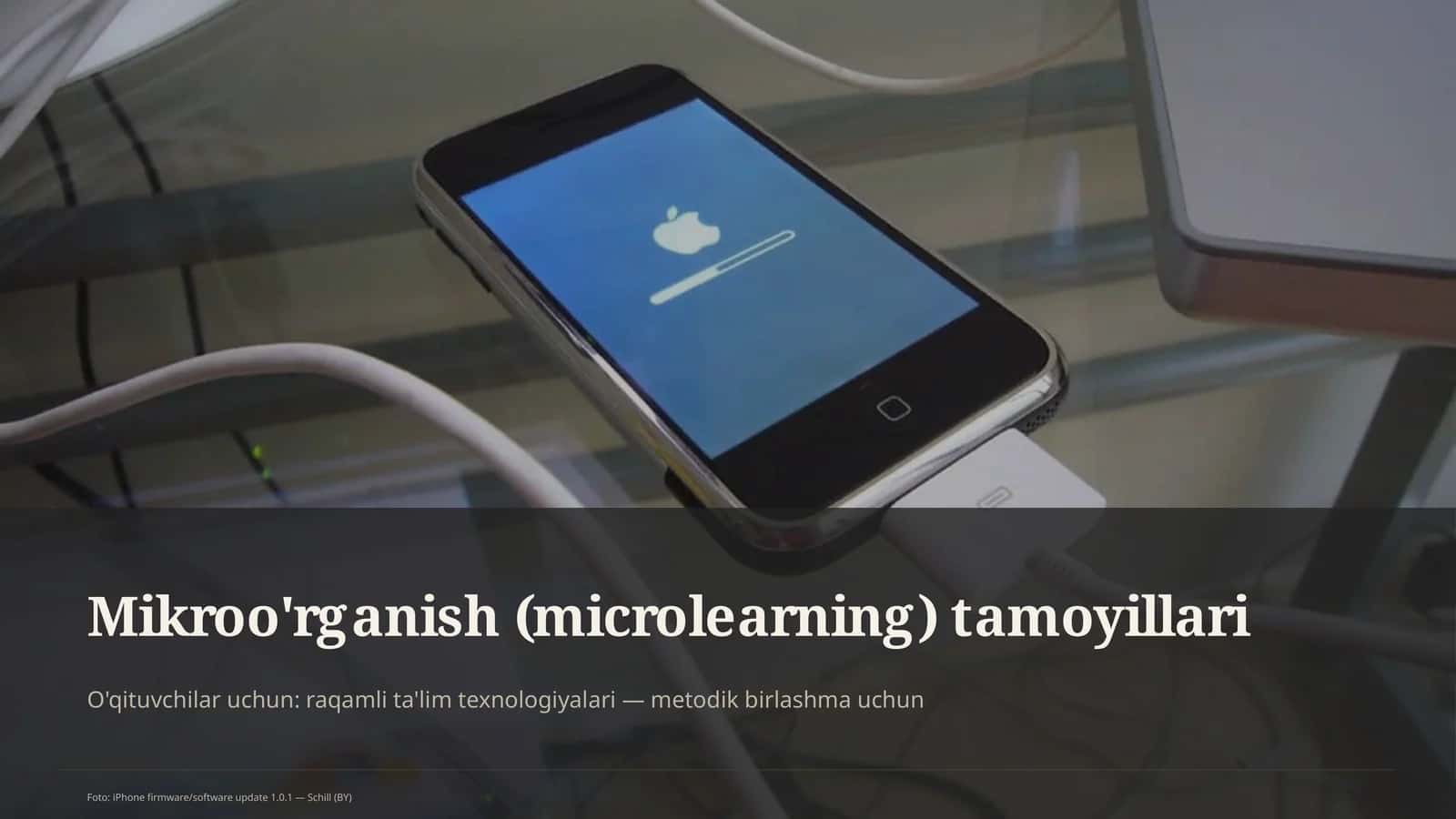 Mikroo'rganish (microlearning) tamoyillari 1