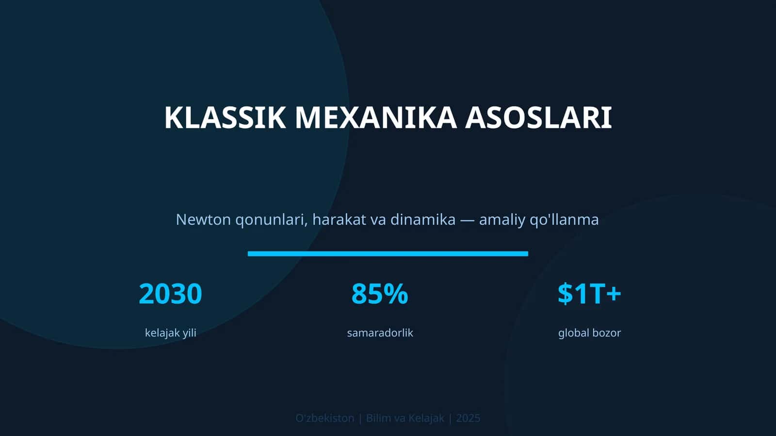 KLASSIK MEXANIKA ASOSLARI 1