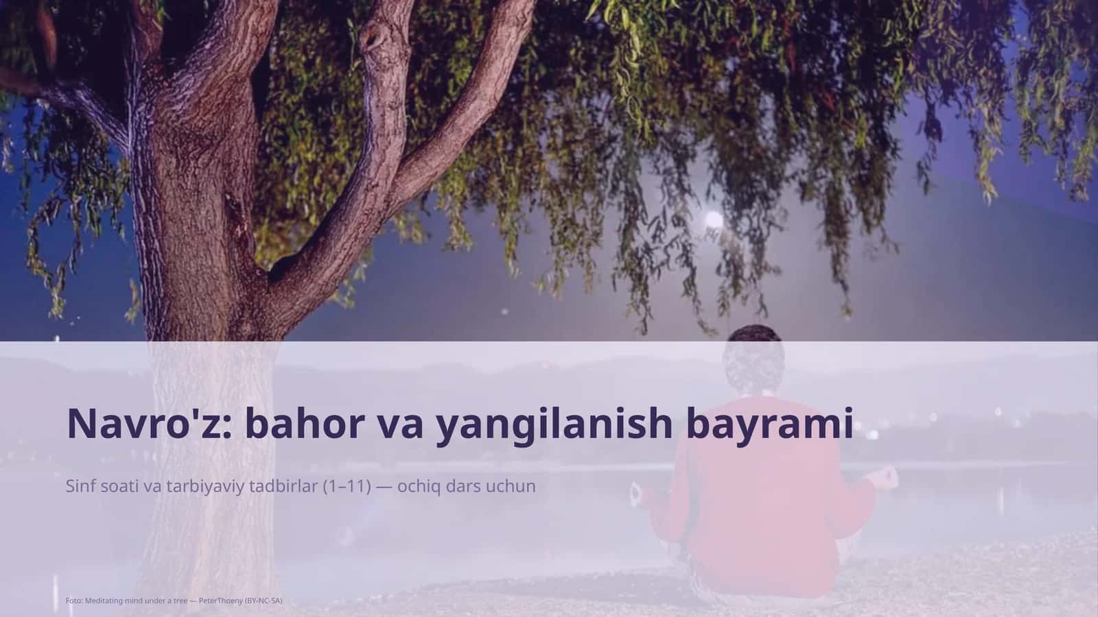 Navro'z: bahor va yangilanish bayrami 1