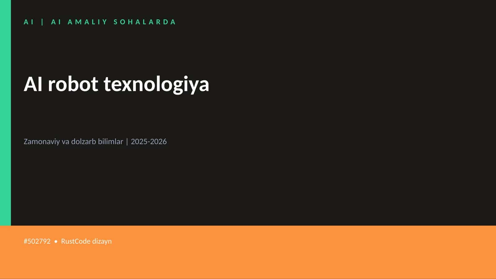 AI robot texnologiya 1