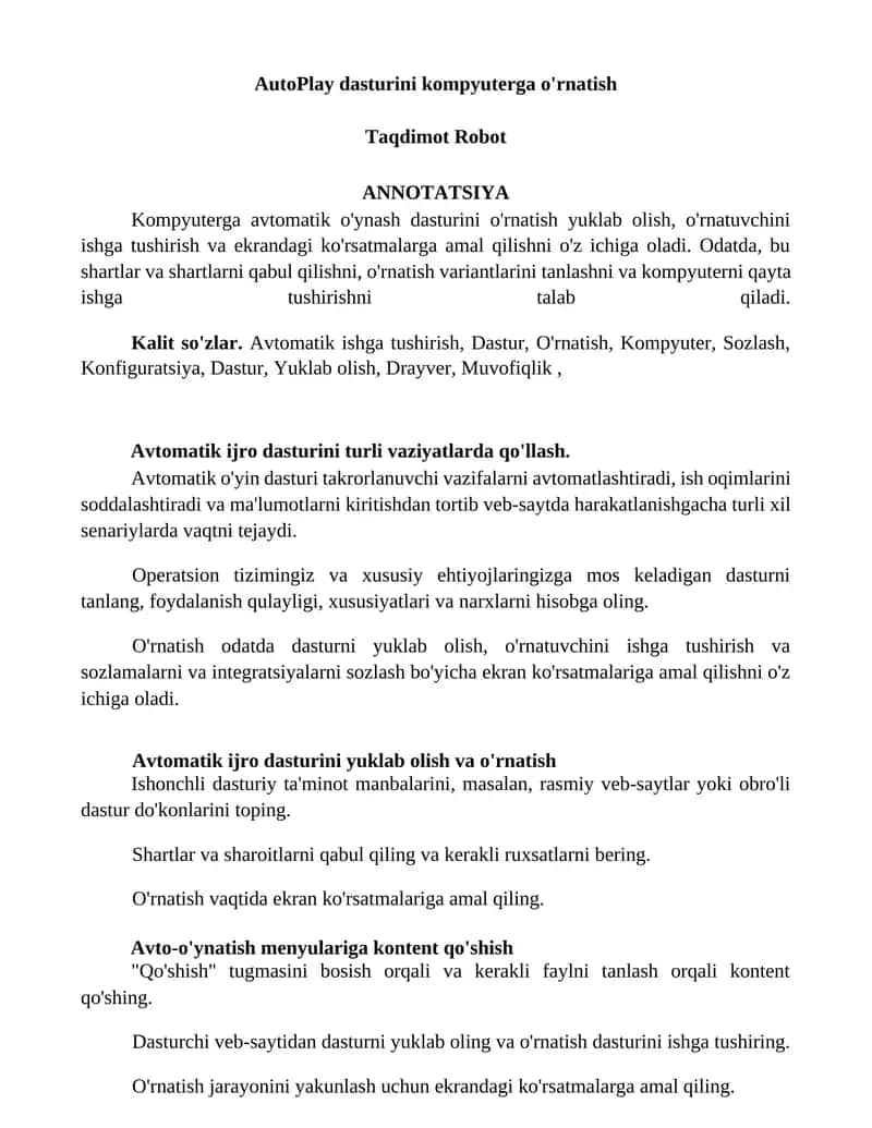 Avtomatik mijoz raqamlarni yuklab olish 1