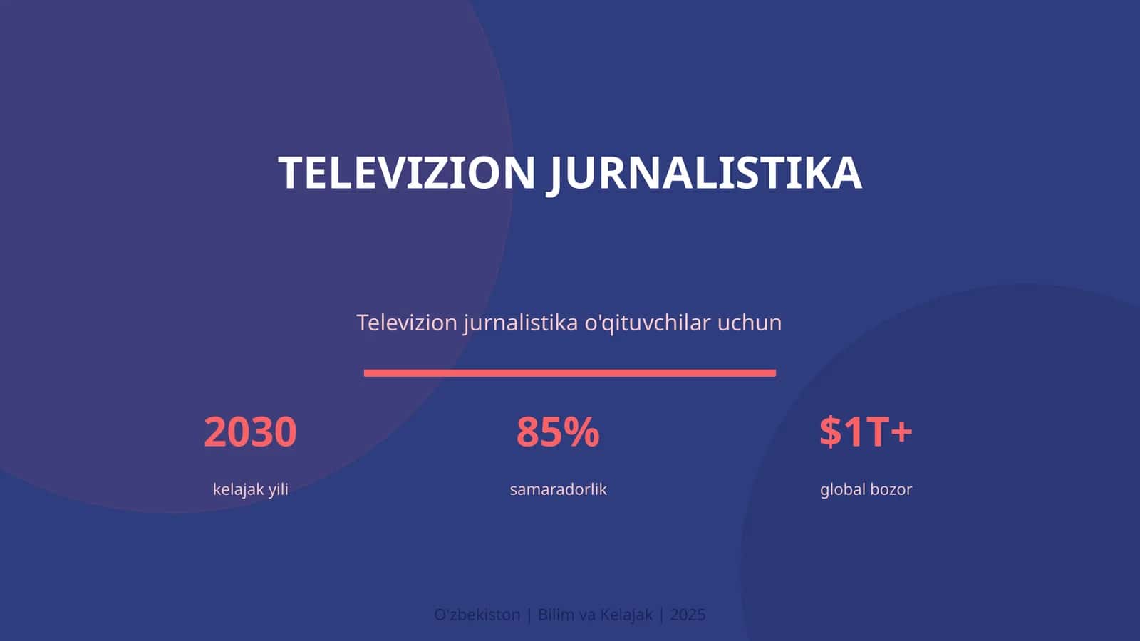 Televizion jurnalistika 1