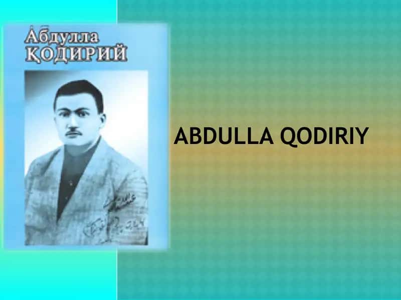 Abdulla Qodiriy 1