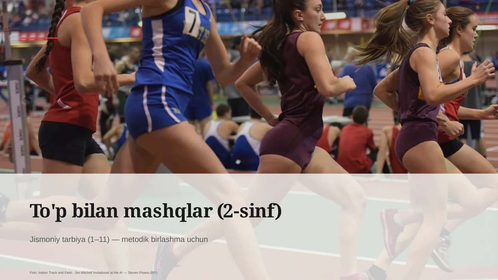 To'p bilan mashqlar (2-sinf) 1